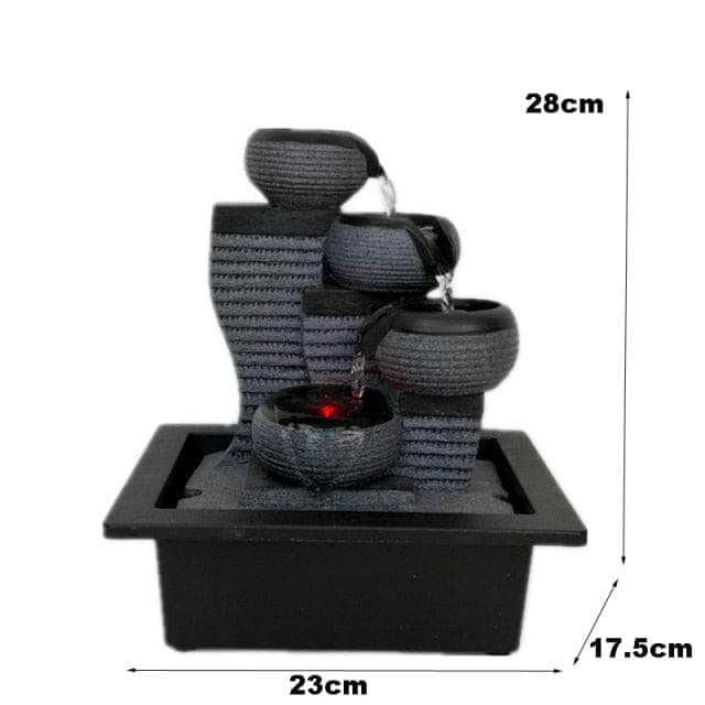 One Tree Hydroponics Fountains & Waterfalls 8879 / EU Plug 220V Flowing Water Indoor Fountain