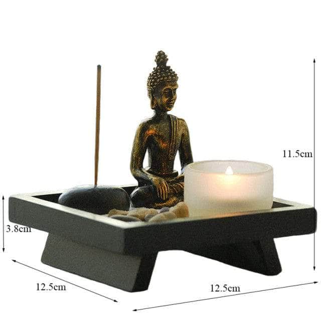 One Tree Hydroponics Incense Holders B Buddha Zen Garden Sand Tray Kit