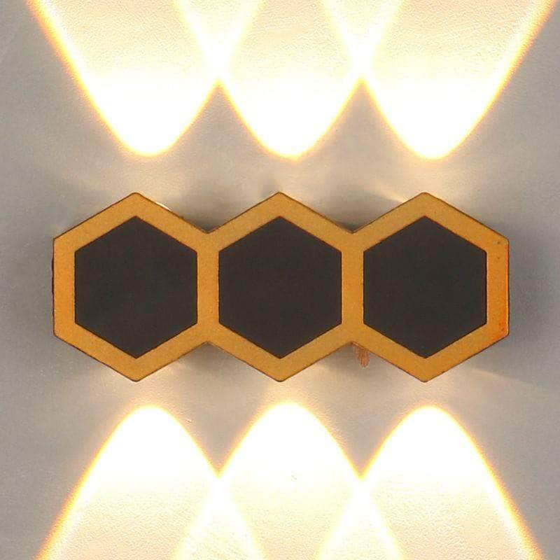 One Tree Hydroponics Wall Lights 6W / 3000k Warm light Honeycomb Light