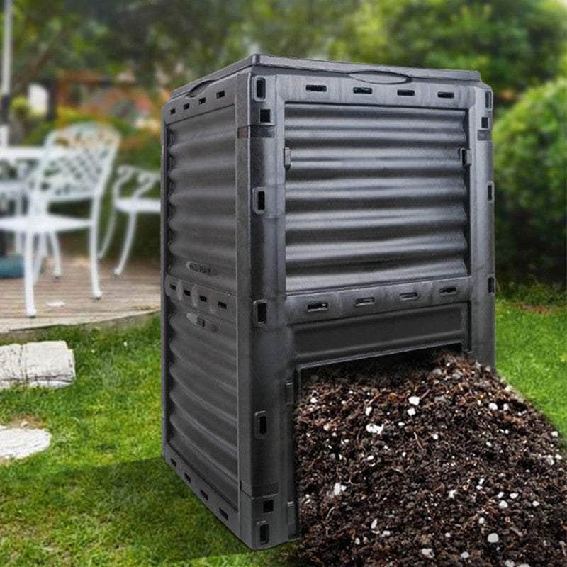 One Tree Hydroponics Compost Bucket Black Compost Bucket 300L