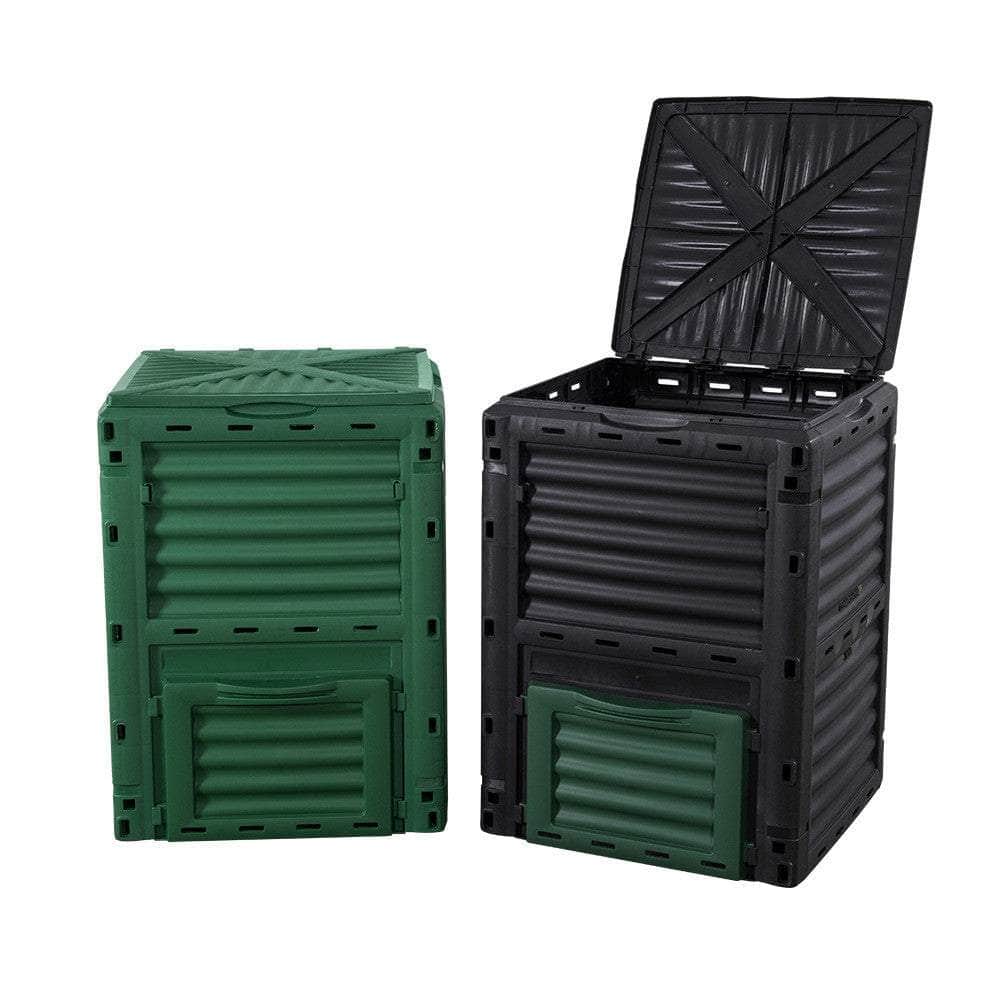 One Tree Hydroponics Compost Bucket Black Compost Bucket 300L