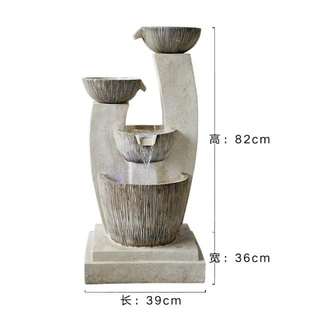 One Tree Hydroponics Fountains & Waterfalls C Feng Shui Wheel Water Fountain