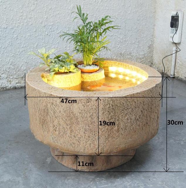 One Tree Hydroponics Fountains & Waterfalls C Fountain Fish Tank