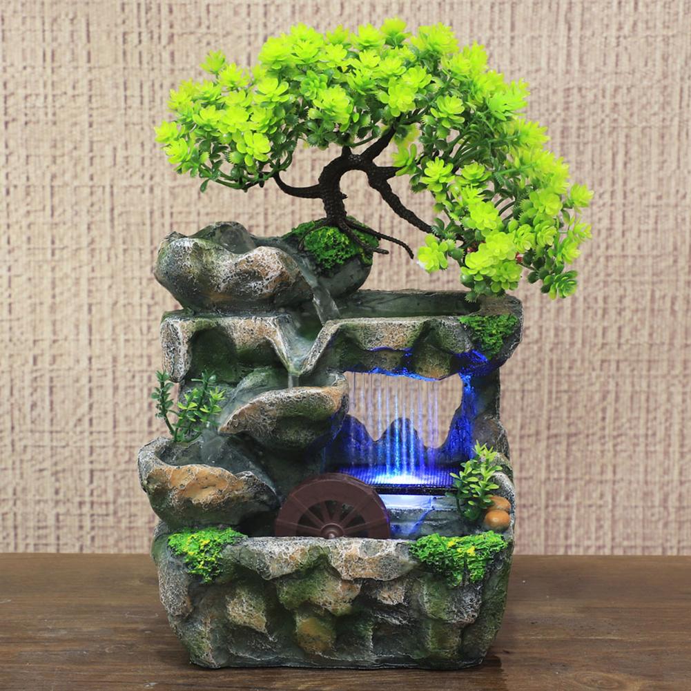 Feng Shui Fountain w/ Wealth Symbol – One Tree Hydroponics