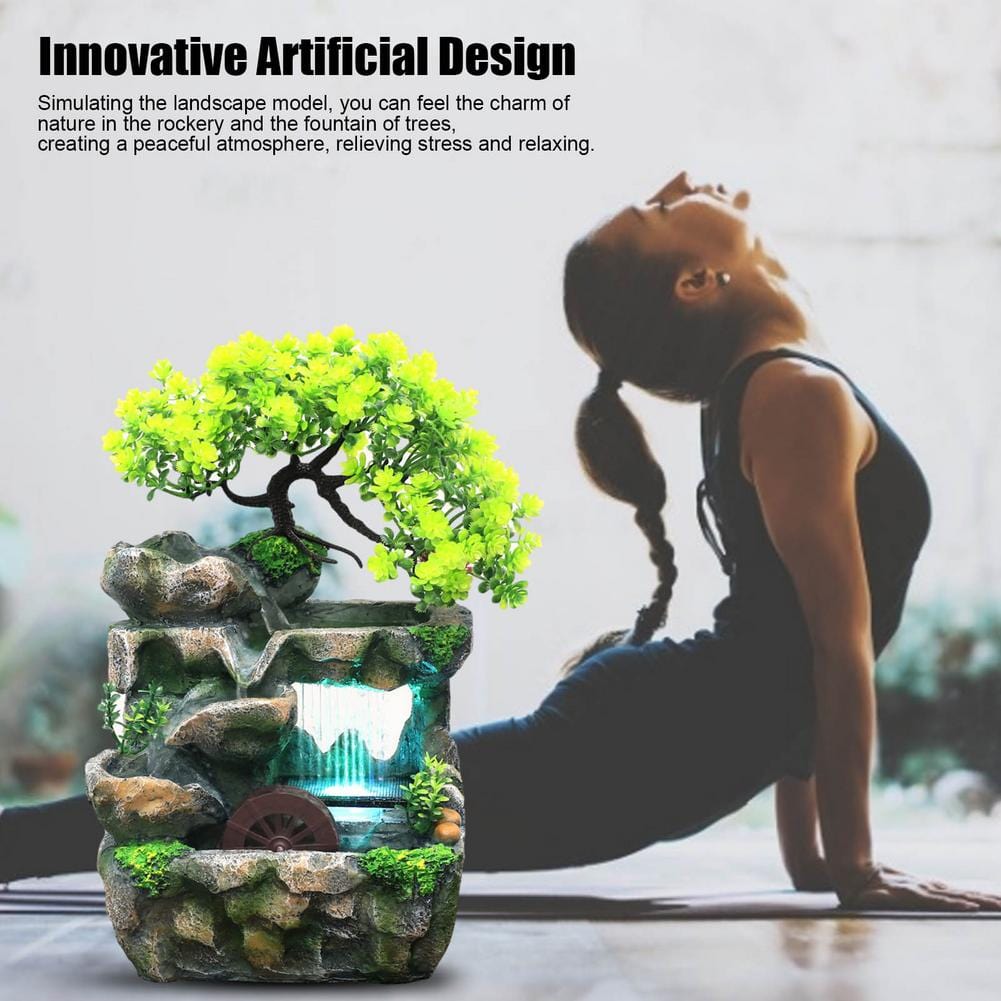 One Tree Hydroponics Fountains & Waterfalls Feng Shui Fountain w/ Wealth Symbol
