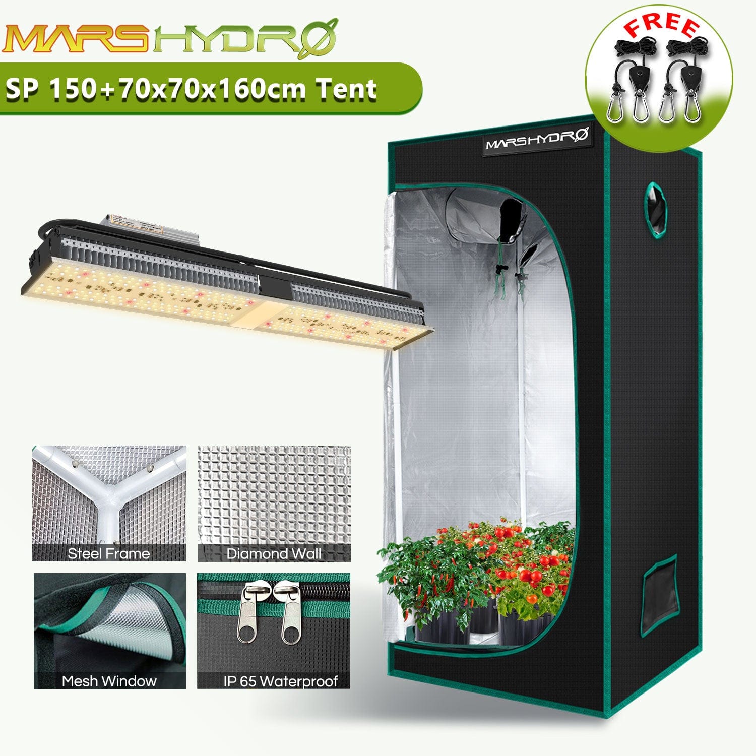 mars hydro grow tent kit Mars Hydro Grow Tent Kit – One Tree Hydroponics
