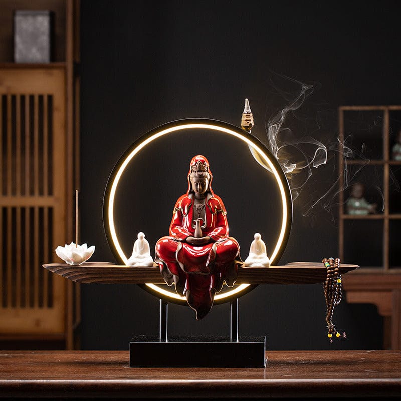 One Tree Hydroponics Incense Holder Zen Avalokitesvara Buddha Incense Holder