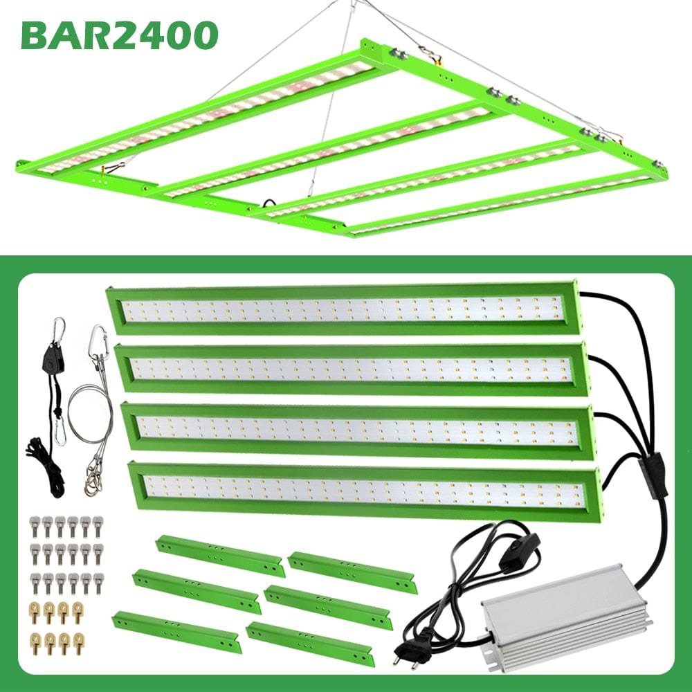 One Tree Hydroponics Indoor Grow Lights BAR2400 / US Quantum Frame LED Grow Light