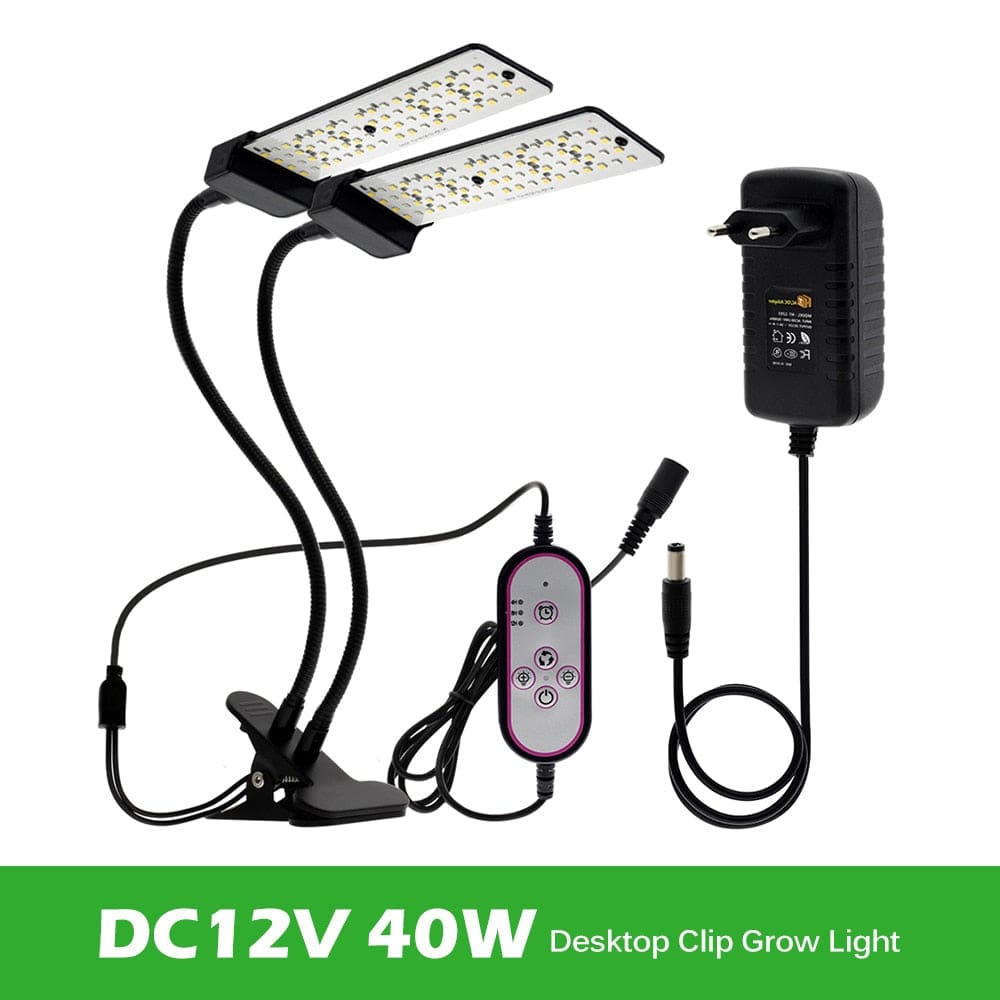 One Tree Hydroponics Indoor Grow Lights DC12V 40W Full Spectrum LED Grow Light