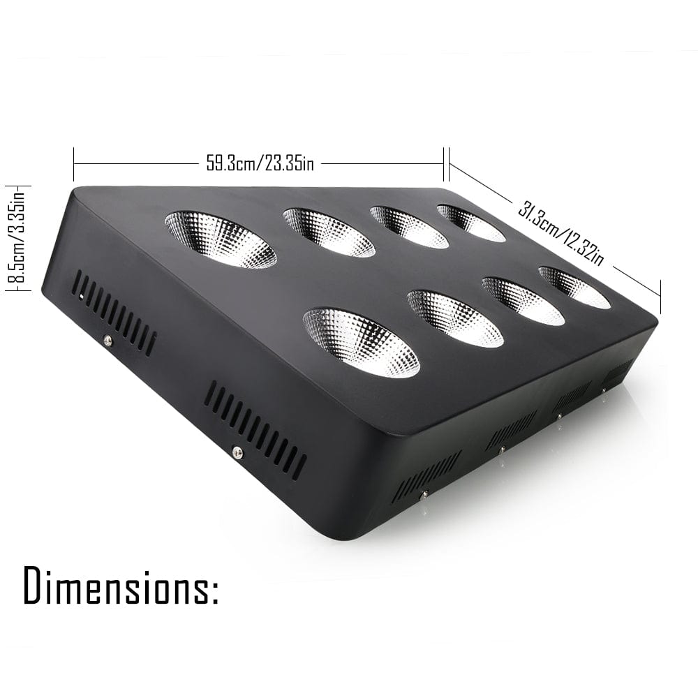 One Tree Hydroponics Indoor Grow Lights LED Grow Light Full Spectrum COB 600W/1200W/1800W/2400W