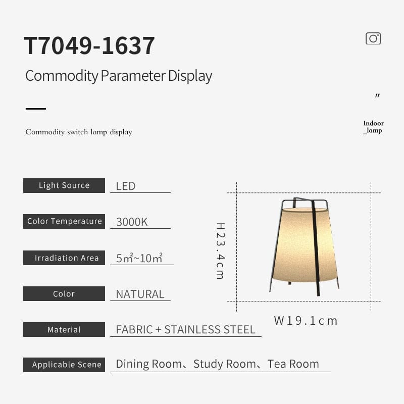 One Tree Hydroponics Interior Lights 19CM Japanese Style Floor Lights