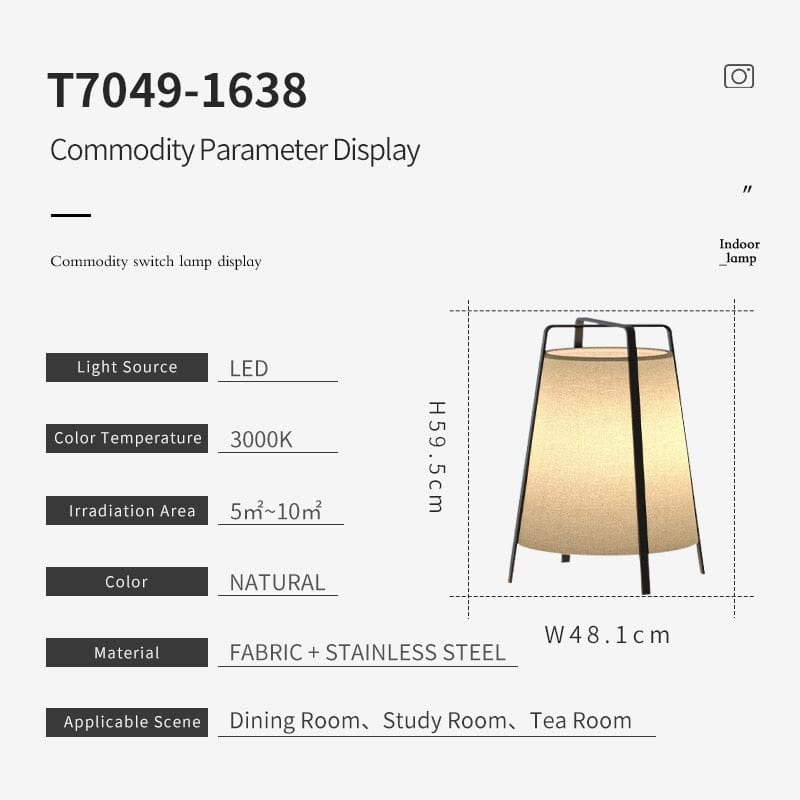 One Tree Hydroponics Interior Lights 48CM Japanese Style Floor Lights