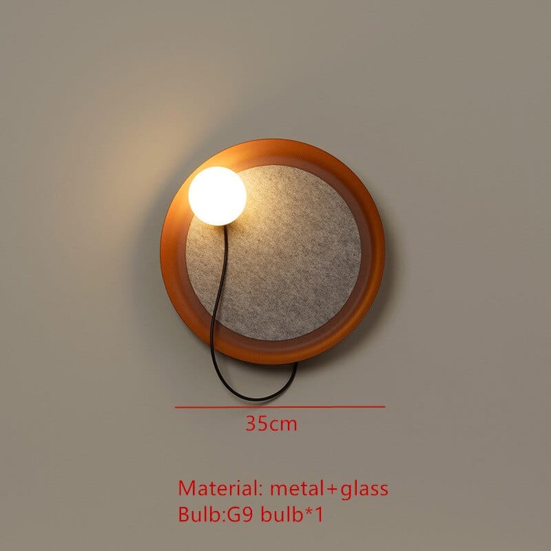 One Tree Hydroponics Interior Lights B-Orange 35cm / Warm light Ball Pendant LED Light