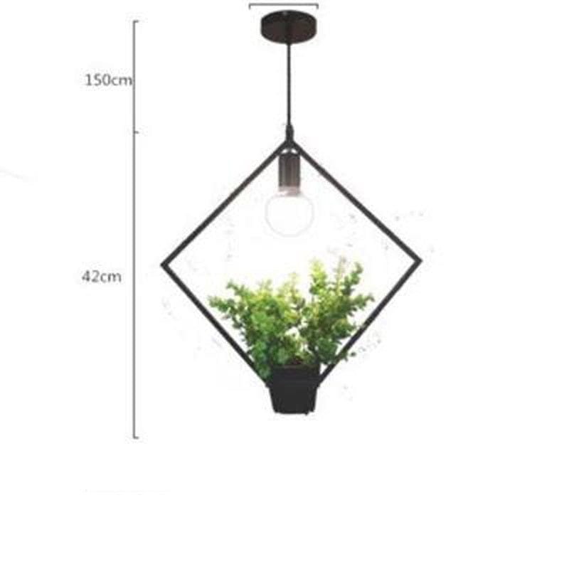 One Tree Hydroponics Interior Lights Black Creative Pendant Lights