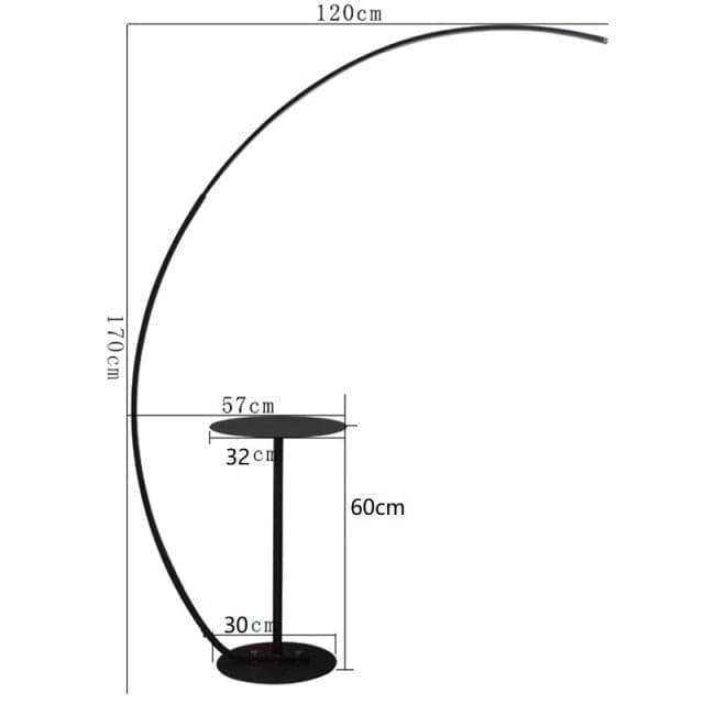 One Tree Hydroponics Interior Lights Black with Table / Cold Light Remote Control Floor Light