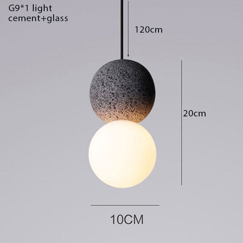 One Tree Hydroponics Interior Lights Nordic Cement Pendant Light