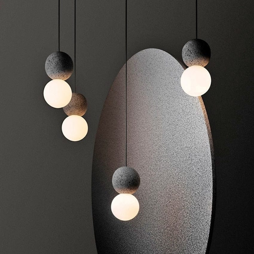 One Tree Hydroponics Interior Lights Nordic Cement Pendant Light