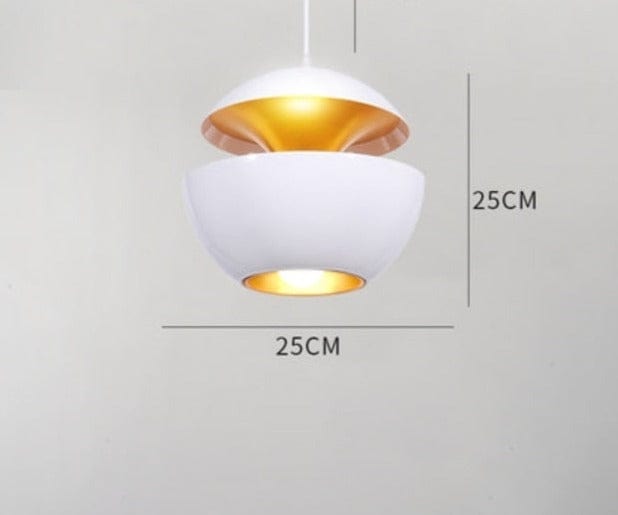 One Tree Hydroponics Interior Lights Small White European Style Apple Chandelier