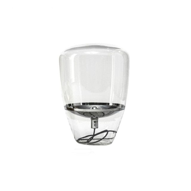 One Tree Hydroponics Interior Lights Transparent glass / D21.5CM X H30CM Luxury Glass Table Light