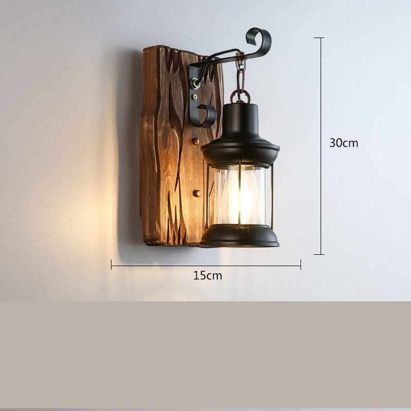One Tree Hydroponics Lighting Antique Bamboo Wall Lamp