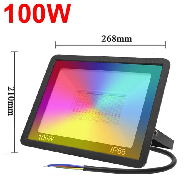 One Tree Hydroponics Outdoor Lighting 100W-220V Smart Outdoor Spotlight