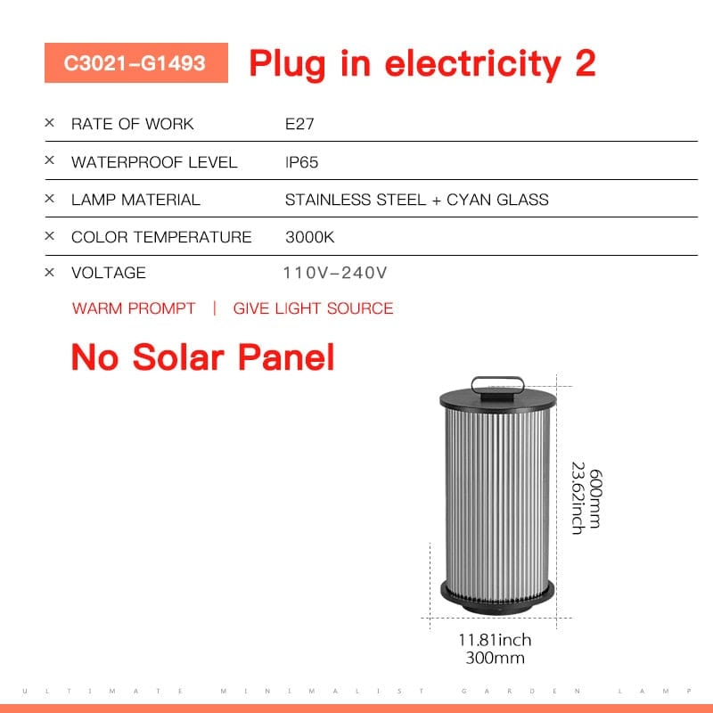One Tree Hydroponics Outdoor Lighting Electricity 60CM Villa Outdoor Landscape Lawn Light