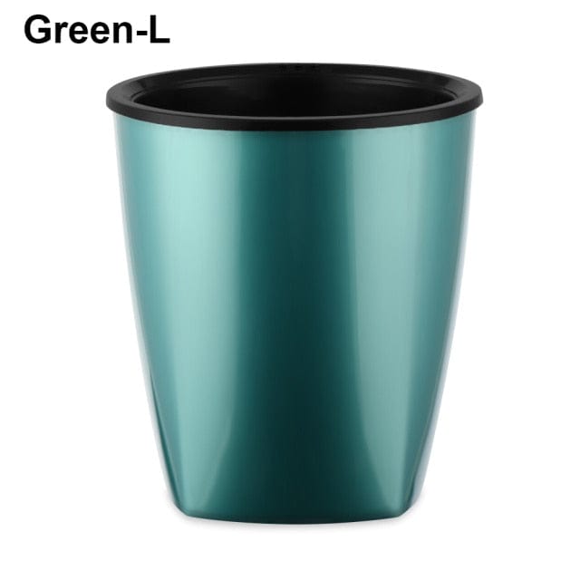 One Tree Hydroponics Plant Pots B-green L Self-Watering Flower Pot