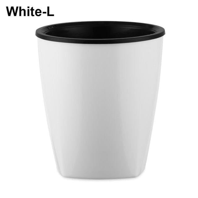 One Tree Hydroponics Plant Pots B-white L Self-Watering Flower Pot