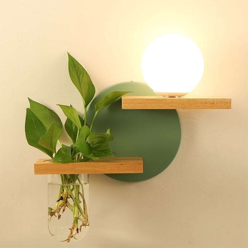 One Tree Hydroponics Plant Pots/Light Creative Green Plant Pot