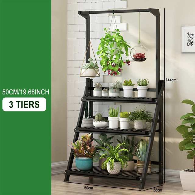 One Tree Hydroponics Plant Stands 50CM Folding 3 Tier Plant Shelves