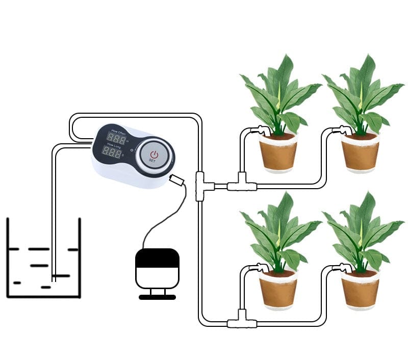 Smart Drip System with Automatic Timer – One Tree Hydroponics