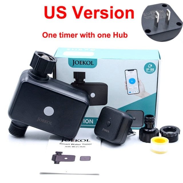 One Tree Hydroponics Watering Timer US timer with HUB Automatic Garden WIFI Watering Timer with Smart Plant Sensor