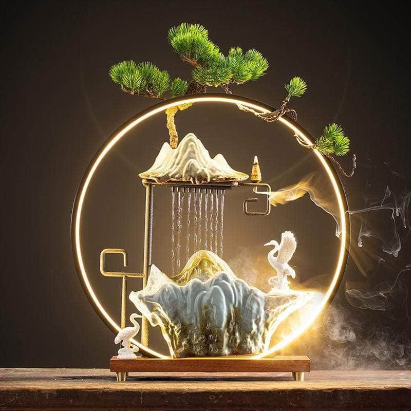 One Tree Hydroponics Incense Holders Fountain Backflow Incense Burner