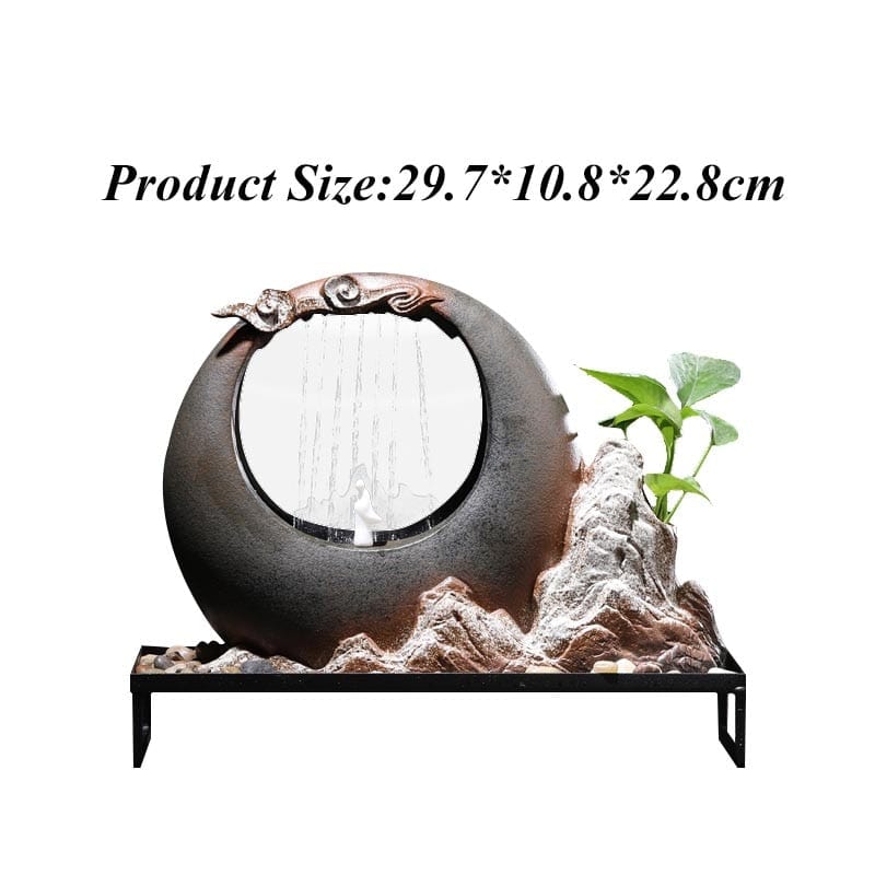 One Tree Hydroponics Fountains & Waterfalls Lucky Feng Shui Indoor Fountain