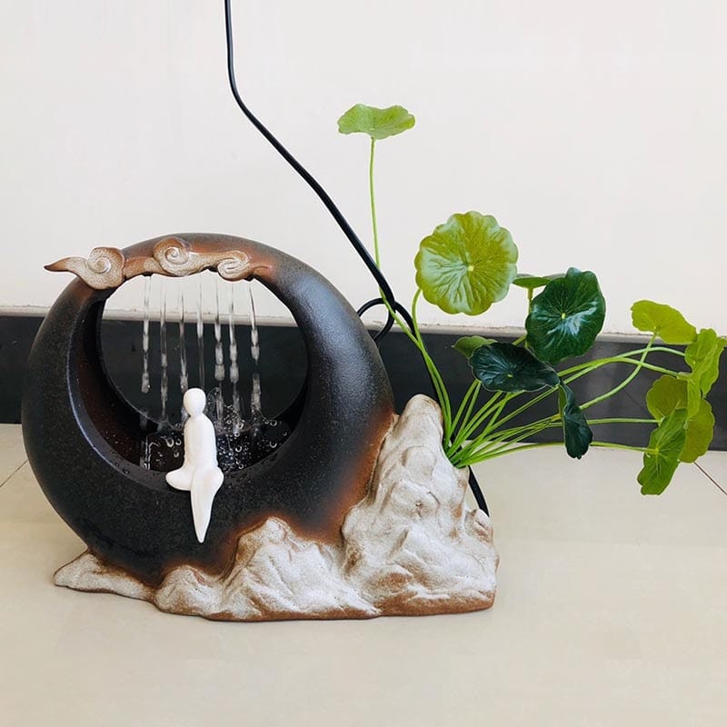 One Tree Hydroponics Fountains & Waterfalls Lucky Feng Shui Indoor Fountain