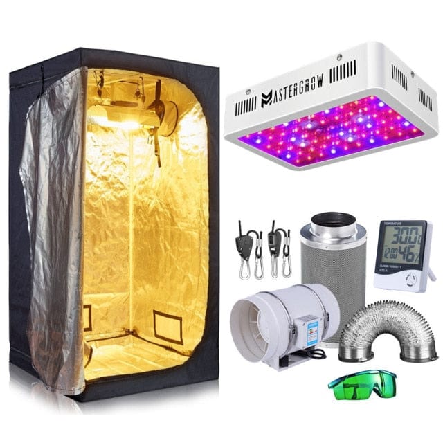 One Tree Hydroponics Grow Tent Kit Combination 1 / Kit L Grow Tent Complete Kit 1000W