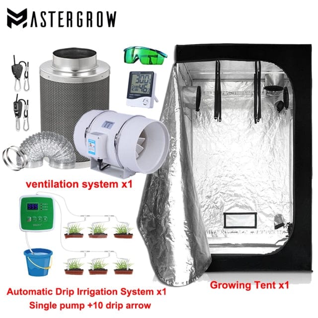  Kit L Grow Tent Kit with Smart Watering System