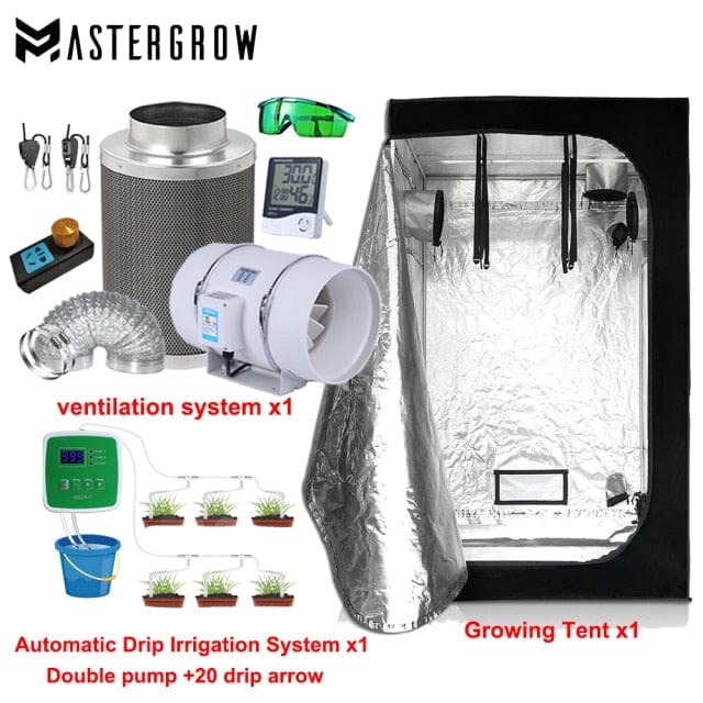 One Tree Hydroponics Grow Tent Kit Suit 4 / Kit B Grow Tent Kit with Smart Watering System