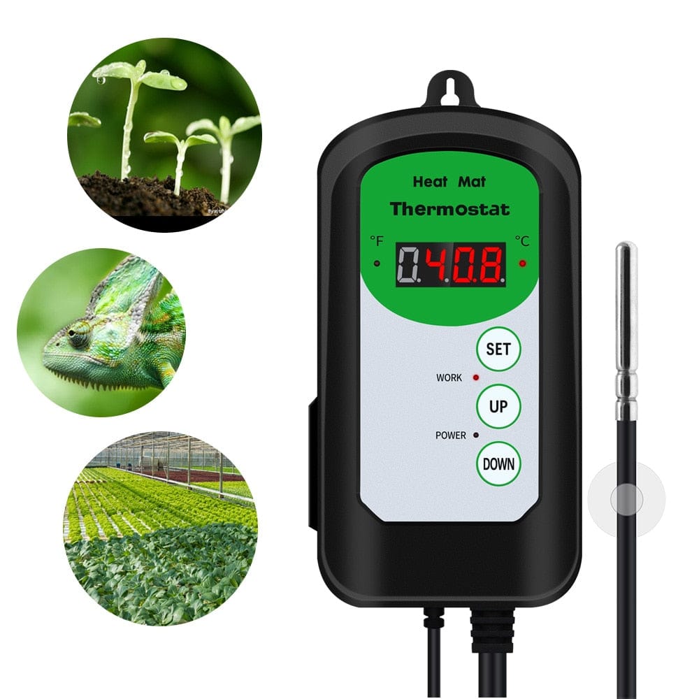 One Tree Hydroponics Heat Mat Thermostat Digital Heat Mat Thermostat 1000W