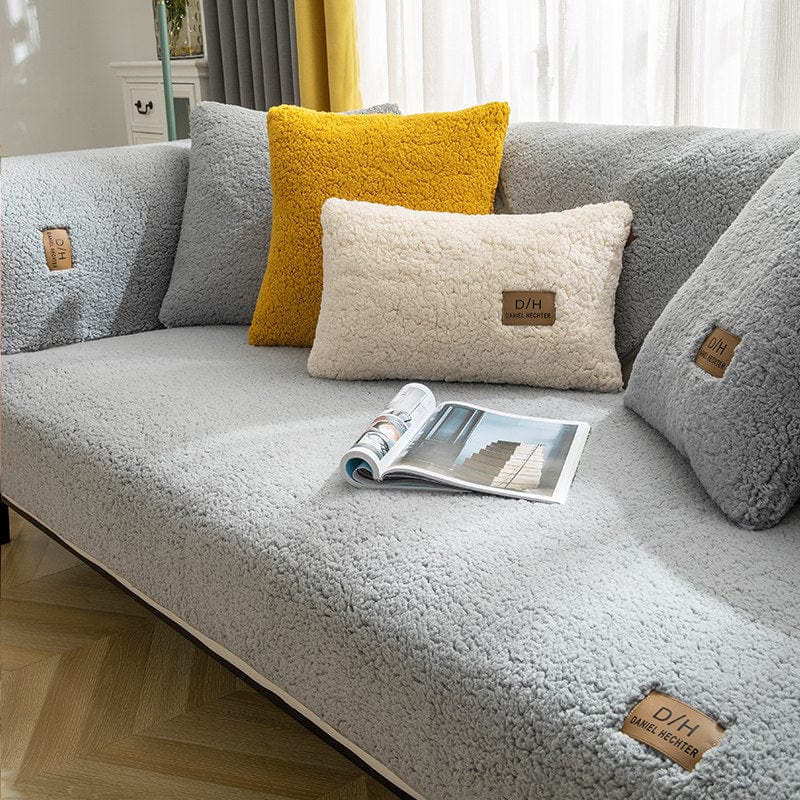  110x110cm Plush Sofa Covers