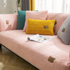 One Tree Hydroponics Home Décor Pink / 110x110cm Plush Sofa Covers