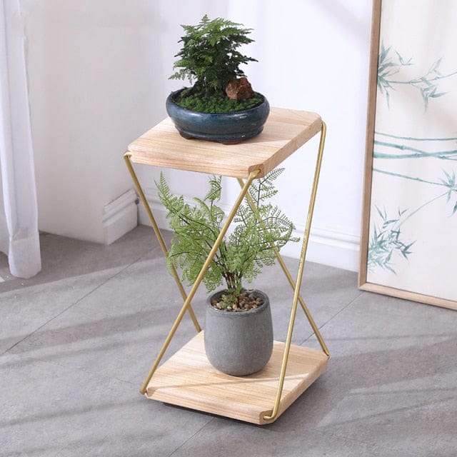 One Tree Hydroponics Home & Garden D Plant Stand 2 Tier
