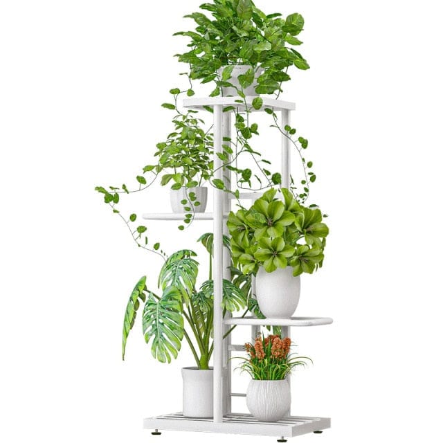 One Tree Hydroponics Home & Garden White Plant Stand Multiple Shelves