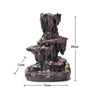 One Tree Hydroponics Incense Holders B Mountains River Waterfall Incense Burner w/ 100 Incense Cones