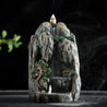 One Tree Hydroponics Incense Holders C Mountains River Waterfall Incense Burner w/ 100 Incense Cones