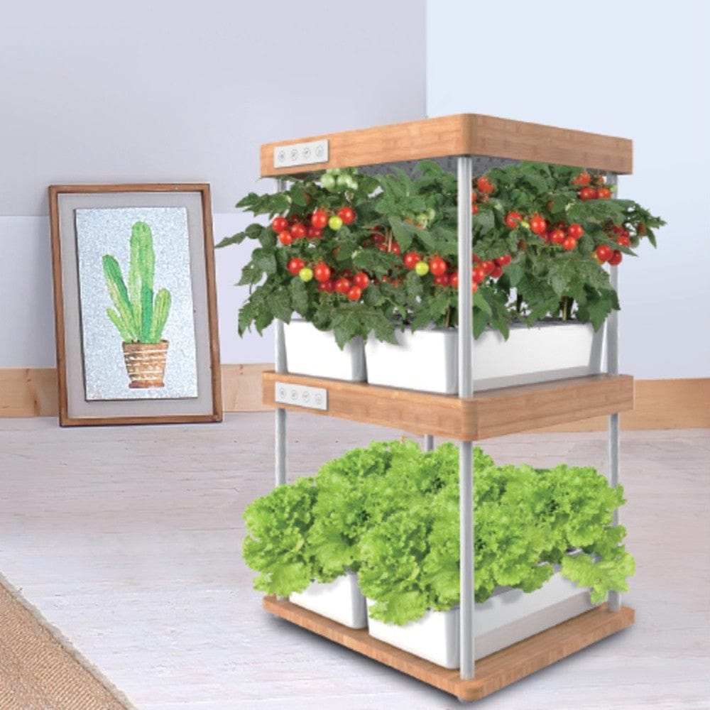 one plant indoor grow kit Natural Bamboo Plant Growth Machine – One Tree Hydroponics