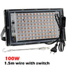 One Tree Hydroponics Indoor Grow Lights 100W EU Plug Full Spectrum LED Grow Light With Stand AC220V