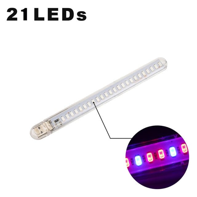 One Tree Hydroponics Indoor Grow Lights 21LEDs Portable LED Plant Growing Light