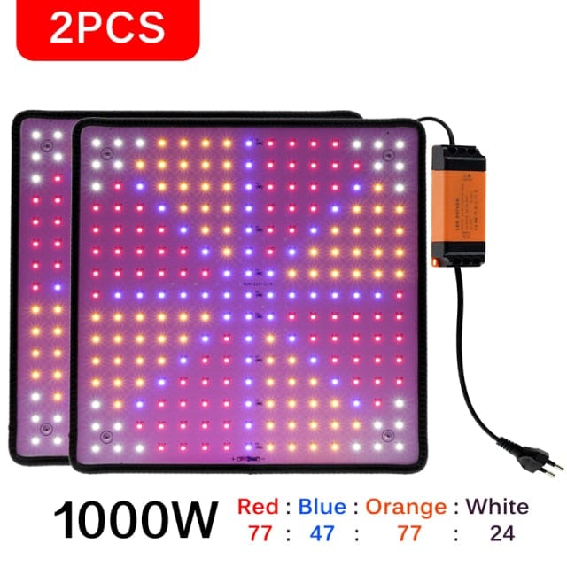  US LED Grow Light Panel Full Spectrum 1000W