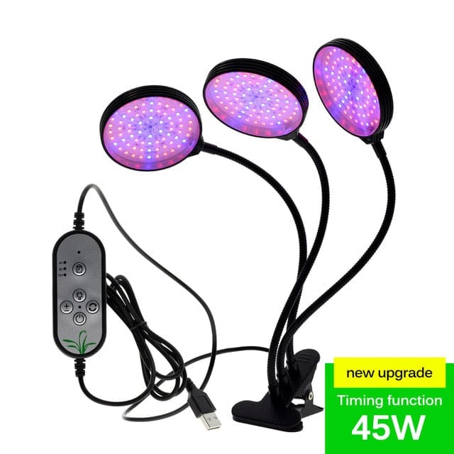 One Tree Hydroponics Indoor Grow Lights 45W Full Spectrum Grow Lights DC5V